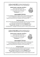 anteprima - Esercizi - Compiti di matematica a tema pasquale classe 4 - Pagina 1