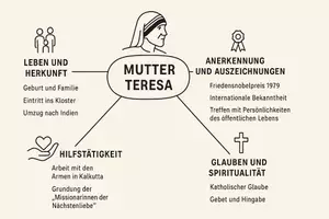Vorschau - Arbeitsblätter - AB mit Fragen zum Thema "Mutter Teresa" + Lösungsblatt + Mindmap + Infografik - Seite 3