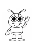 Vorschau - Mal- und Bastelvorlagen - Ausmalbilder Thema Aliens - Grundschule - Bastelvorlagen - Seite 1