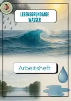 Vorschau - Arbeitsblätter - Arbeitsheft „Lebensgrundlage Wasser“ - Deckblatt