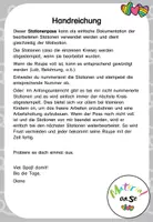 Vorschau - Stationenlernen - Stationenpass Raupe - Seite 1