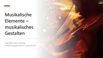 Vorschau - Arbeitsblätter - Klangfarben und Instrumentenkunde - Präsentation - Deckblatt