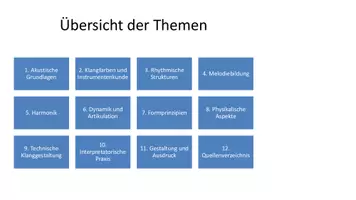 Vorschau - Arbeitsblätter - Klangfarben und Instrumentenkunde - Präsentation - Seite 1
