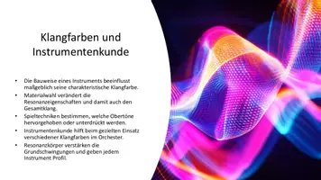 Vorschau - Arbeitsblätter - Klangfarben und Instrumentenkunde - Präsentation - Seite 3