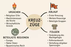 Vorschau - Arbeitsblätter - Arbeitsblatt "Kreuzzüge" + Onlineübung & MP3 + Mindmap + Infografik - Seite 3