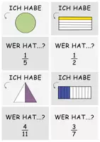 Vorschau - Spiele - Bruchrechnung Spiel WER HAT - ICH HABE Matheunterricht - Seite 2
