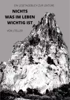 Vorschau - Unterrichtsreihen - Lesetagebuch: NICHTS WAS IM LEBEN WICHTIG IST - Deckblatt