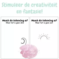 Voorbeeld - Maak de tekening af maar het is geen... 50 tekenopdrachten - Pagina 1