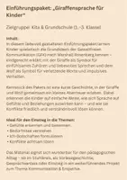 Vorschau - Arbeitsblätter - Giraffensprache für Kinder GFK Geschichten Gefühlskarten - Seite 2