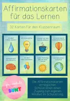 Vorschau - Bildkarten - Affirmationskarten für das Lernen - Deckblatt