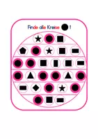 Vorschau - Fördermaterial/Inklusion - Geometrie "Plopper" Grundformen erkennen - Seite 3
