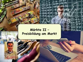 Vorschau - Unterrichtsreihen - Märkte II - Preisbildung am Markt - Deckblatt