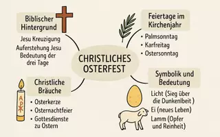 Vorschau - Arbeitsblätter - Arbeitsblätter mit Dialog zum Thema "christliches Osterfest" + Mindmap - Seite 2