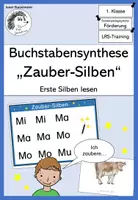 Vorschau - Fördermaterial/Inklusion - Buchstabensynthese: "Zauber-Silben" - Deckblatt
