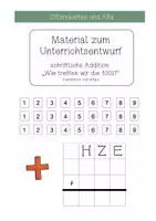 Vorschau - Arbeitsblätter - Arbeitsblätter zu UB schriftliche Addition - Deckblatt