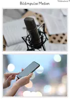Vorschau - Arbeitsblätter - Medien: Medienarten (Bildimpulse, Tafelmaterial, ABs) - Seite 1