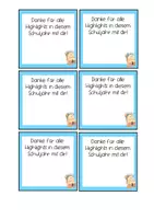 Vorschau - Mal- und Bastelvorlagen - Highlighter Schuljahresende Geschenke Textmarker Highlighter fächerübergreifend - Seite 2