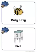 anteprima - Flashcard - Brown Owl and the Bee Hive - FLASHCARDS and WORDCARDS - Pagina 1