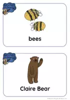 anteprima - Flashcard - Brown Owl and the Bee Hive - FLASHCARDS and WORDCARDS - Pagina 2