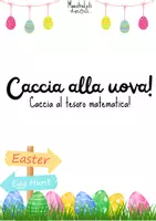 anteprima - Giochi - Caccia alle uova! Caccia al tesoro matematica!! - Pagina di copertina