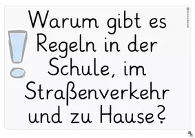 Vorschau - Arbeitsblätter - Was sind Regeln? Tafelmaterial und ABs inkl. Lösung - Seite 2