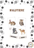 Vorschau - Stationenlernen - Waldtiere - Deckblatt