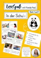 Vorschau - Fördermaterial/Inklusion - In der Schule, Lesekarten für Erstleser (Silbenmethode), Nr. 016 - Deckblatt