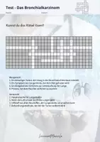 Vorschau - Arbeitsblätter - Arbeitsblätter Bronchialkarzinom – Test, Lückentext & Rätsel für die Pflegeausbildung - Seite 1