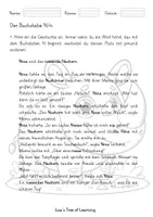 Vorschau - Arbeitsblätter - Deutsch: Buchstabeneinführung N Grundschrift - Seite 1