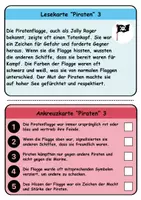 Vorschau - Spiele - Wendekarten/Lesekarten Piraten - DaZ/DaF, Deutsch - Seite 3