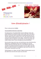 Vorschau - Mal- und Bastelvorlagen - Frau Lehmanns Koffer oder: vom Glücklichsein - Deckblatt
