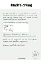 Vorschau - Poster - FREIE SCHREIBZEIT - Schreibkonferenz - Tafelmaterial Werkzeuge (Beate Leßmann) - Seite 1