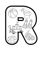 Vista previa - Manualidades / Dibujos para colorear - Decoración letras verano: español, inglés y catalán - página 3