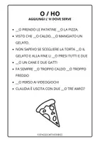 anteprima - Esercizi - ESERCIZI SULL' H: O OPPURE HO? CON SOLUZIONI - Pagina di copertina