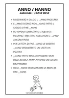 anteprima - Esercizi - ESERCIZI SULL' H: ANNO OPPURE HANNO? CON SOLUZIONI - Pagina di copertina