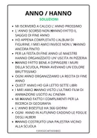 anteprima - Esercizi - ESERCIZI SULL' H: ANNO OPPURE HANNO? CON SOLUZIONI - Pagina 2