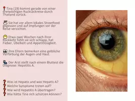 Vorschau - Arbeitsblätter - Virus-Hepatitis - Vergleich von Hepatitis A, B und C - Seite 1