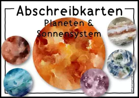Vorschau - Stationenlernen - Wachsendes Paket Abschreibkartei für Klasse 1-6 FrauCuppaTea - Seite 3