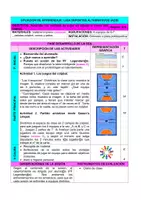 Vista previa - Unidades / Secuencias / Situaciones de Aprendizaje - SDA: Liga de los deportes alternativos. - página 2