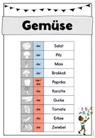 Vorschau - Spiele - Spielerisches Wortschatzmaterial: Gemüse (DaZ/DaF) - Seite 2