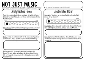 Vorschau - Arbeitsblätter - Bewusstes Hören in der Mittelstufe: Klassische Musik - Seite 1
