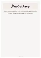 Vorschau - Mal- und Bastelvorlagen - Du bist... - Visualisierung - Seite 1