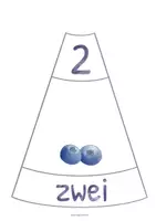 Vorschau - Fördermaterial/Inklusion - Zahlen und Zahlwörter von eins bis zehn Legekreis - Seite 3