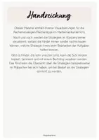 Vorschau - Poster - Rechenstrategien - Visualisierungen - Seite 1