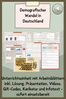 Vorschau - Stundenentwürfe - Demografischer Wandel in Deutschland - Deckblatt