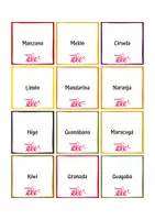 Vista previa - Juegos / Gamificación - Juego de Memoria Las Frutas - página 3