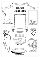 Vorschau - Arbeitsblätter - Steckbrief zum Kennenlernen - Seite 2