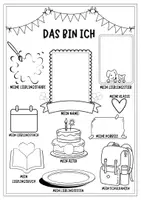 Vorschau - Arbeitsblätter - Steckbrief zum Kennenlernen - Seite 3