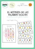 Vista previa - Tarjetas / Manipulativos - EL MISTERIO DE LAS PALABRAS OCULTAS - Portada