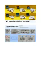 Vorschau - Präsentationen/Tafelbilder - Präsentation-Ton-Trio Legespiel - Deckblatt